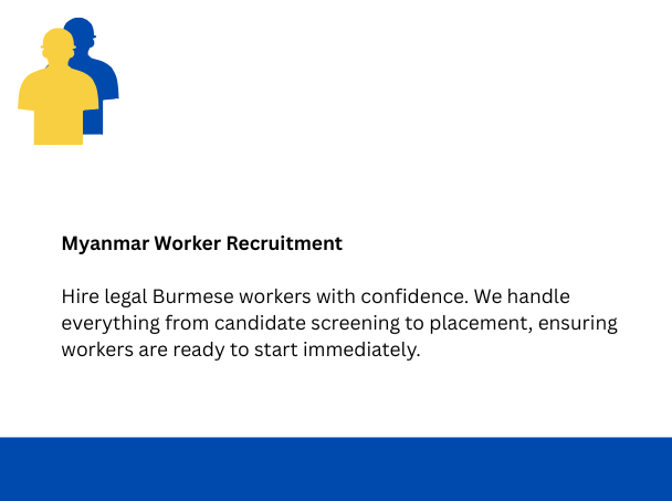 Myanmar Worer Recruitment